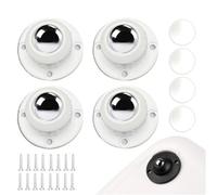 Rotelle autoadesive, Self-Adhesive Ball Caster Wheels Heavy Duty 100kg(7)
