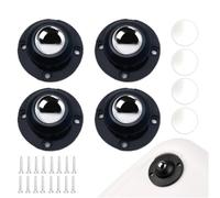 Rotelle autoadesive, Self-Adhesive Ball Caster Wheels Heavy Duty 100kg(8)