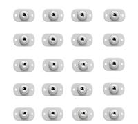 Rotelle autoadesive, Self Adhesive Caster Wheels 4/12/20Pcs Stainless Steel Swivel(24pcs)