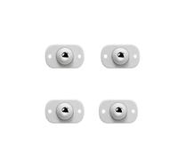 Rotelle autoadesive, Self Adhesive Caster Wheels 4/12/20Pcs Stainless Steel Swivel(4pcs)