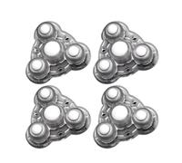 Rotelle autoadesive, Self Adhesive Caster Wheels 4 pcs Rotating(4 Transparent Nylon)