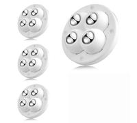 Rotelle autoadesive, Self Adhesive Caster Wheels Furniture Casters(4pcs-white)