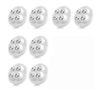 Rotelle autoadesive, Self Adhesive Caster Wheels Furniture Casters(8pcs-white)