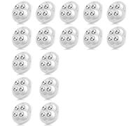 Rotelle autoadesive, Self-Adhesive Casters Heavy-Duty Double Ball Bearings(16pcs-white)