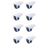 Rotelle autoadesive, Self Adhesive Directional Casters 4 Or 8 Pack(8Pcs Blue)