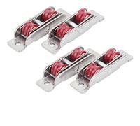 Rotelle Box Doccia 4 pezzi 77/88 tipo piatto/concavo doppia ruota in plastica acciaio porte scorrevoli finestra puleggia U ultra-silenziosa(Concave Wheel 88type)