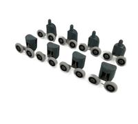 Rotelle Box Doccia 4 Pezzi-8 Pezzi/set Custodie For Porte Doccia Rulli Guide Ruote Pulegge Parte Superiore O Inferiore. Diametro 20mm/22mm/23mm/25mm/27mm(4pcs lower4pcs upper-03,27mm)