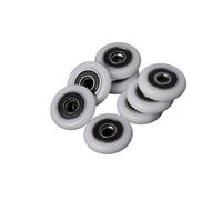 Rotelle Box Doccia 8 pezzi ruota a rulli for armadio da bagno accessori for doccia con a cuscinetto 23/25/27mm(27mm)