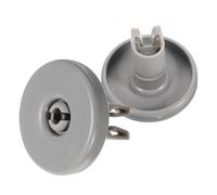 Rotelle Cestello Inferiore Lavastoviglie 2 Pezzi in Plastica | Ricambio Resistente All'usura, per Cesto Inferiore e Guide di Lavastoviglie, Manutenzione Cucina Quotidiana
