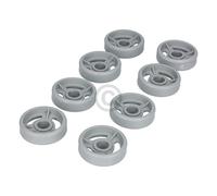 Rotelle Cesto Cestello Inferiore Adatto per Indesit per Lavastoviglie 8Stk