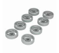 Rotelle Cesto Cestino Compatibile Con Indesit C00056347 per Lavastoviglie 8stk