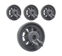 Rotelle di ricambio inferiori per lavastoviglie | Set di 4 pezzi universale per lavastoviglie da cucina, parti lisce per il vassoio inferiore, facile installazione Home Appliance W