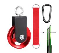 Rotelle per il sollevamento, set di sistemi di deviazione fitness, strumento di allenamento senza ruggine e senza intoppi, resistente, per l'organizzazione del garage e
