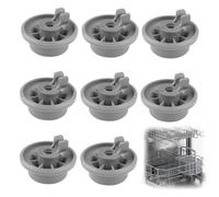 Rotelle per lavastoviglie compatibili con Bosch, set di 8 rotelle per lavatrici, ruote e ruote di ricambio universali, compatibili con Bosch Siemens Neff Beko