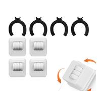 Rotelle Per Mobili | 4 Pezzi Rotelle Adesive - 360 Gradi Girevoli Per Mini Elettrodomestici Con Freno - Per Cestino Spazzatura Scatola Archivazione Utensili Cucina Arredamento