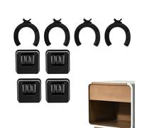 Rotelle Per Mobili - 4 Pezzi Rotelle Con Ruote,360 Gradi Girevoli Per Mini Elettrodomestici Con Freno,Per Cestino Spazzatura Scatola Archivazione Utensili Cucina Arredamento