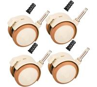 Rotelle Per Mobili Morsetto girevole for mobili con ruote girevoli da 2/4/6/8 pezzi freno, supporto for(6pcs)