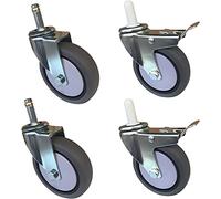 Rotelle per mobili, Ruote for impieghi gravosi(Brake+universal,11x35mm)