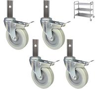 Rotelle per mobili, Ruote for impieghi gravosi(Sleeve 60mm,Brake)