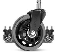 Rotelle per Sedia da Gaming per pavimenti duri - RQ-CASTORS-BLK-1