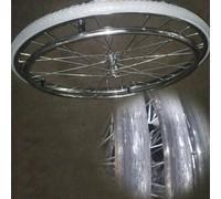 rotelle per sedie a rotelle 1 Ruote posteriori for sedia a rotelle solide con volantino, Ruote posteriori di ricambio for sedie a rotelle da 24 pollici, Pneumatico in gomma for sedia a rotelle non gon