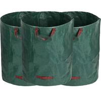 rotelle per sedie a rotelle Confezione da 2 contenitori riutilizzabili da 200 litri for rifiuti da giardino for la raccolta di erbacce e foglie(50l)