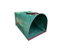 rotelle per sedie a rotelle Sacco for rifiuti da giardino semicircolare da 270 litri for raccolta foglie e polvere