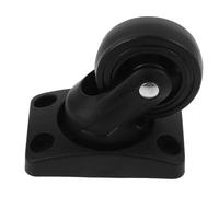 Rotelle per Valigia di Ricambio Girevoli Nere per Trolley e Valigie | PP e Nylon, Passo Vite 2, 7x5, 7cm, per Viaggio e Hub, Migliora Movimento