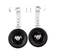 Rotelle Regolabile Rinforza Ruota Acciaio - per Bicicletta 24 A 28'' Adulto (Per