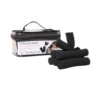 Rotelle spongiformi per arricciare durante la notte Set per lo styling dei capelli Attrezzatura per lo styling gratuita Include borsa di stoccaggio in PVC Ruote spongiformi Twist naturale