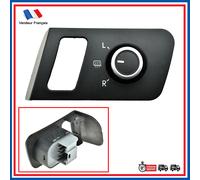 Rotellina Nera Cromo di Flusso Specchietti Retrovisori Esterno Pinze Caddy III