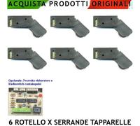 Rotello Brevettato 6 Pz Antifurto Tapparelle Serrande Infissi S. Allarme Marrone