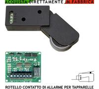 Rotello Marrone Antifurto Tapparella Sensore Serranda + Elaboratore Conta Impuls