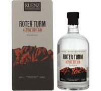 Roter Turm Alpine Dry Gin Pure Botanical 43% Vol. 0,5l in Giftbox