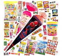 Roth - Sacchetti per la scuola riempiti I 22, 35, 50, 70, 85 cm, Spiderman I Avengers I Cars I Hot Wheels I Frozen I Sirenetta, multicolore, 35cm Spiderman