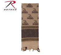 Rothco Shemagh Snake Gadsden US Army Plo Tattico Sciarpa Desert