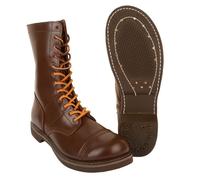 Rothco Stivali Paracadutisti US WW2 in Pelle Marrone Russet - Riproduzione Stori