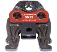 Rothenberger 015262X Ganascia a pressione Compact SV15