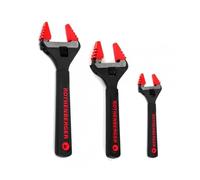 Rothenberger 19834 - Set di 3 ganasce larghe regolabili (15,2 cm, 20,3 cm e 25,4 cm)