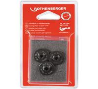 Rothenberger 3 ROTELLE DI RICAMBIO PER TAGLIATUBI Ø6-67 mm PER MULTISTRATO PVC