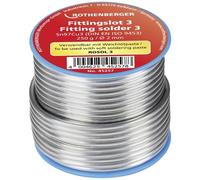 Rothenberger 45255 Stagno per saldatura Bobina Sn97Cu3 250 g 3 mm