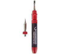 Rothenberger Industrial - Micropen-Set 1300 - saldatore a gas - temperatura di lavoro: circa 1300°C - 35120, Rosso/Nero