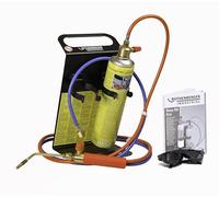 ROTHENBERGER Industrial Roxy Kit Eco | Kit saldatura e brasatura autogena | SET con MAXIGAS 400 ml, tubi, ugello 0,9 mm, occhiali (senza ossigeno)