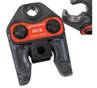 Rothenberger Targa da Pressione Profilo Sv 18 MM per Romax Macchina da Pressa