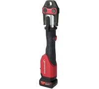 ROTHENBERGER ROMAX 4000 Set AMPShare, M, 15 - 22 - 28 mm, batteria da 4 Ah | 1000004174 | pressatrice elettroidraulica, pressa a batteria, pressa, pinze pressate