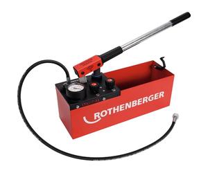 ROTHENBERGER RP 50 Pompa di prova della pressione dell'acqua digitale, 0°-50° C, temperatura di lavoro, 0-30 bar, campo di prova | 100004000 | Pompa per pressione dell'acqua, tecnologia di prova, test