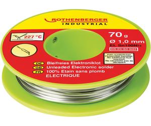Rothenberger STAGNO IN FILO 70 g 1 mm SENZA PIOMBO LAVORI AMBITO ELETTRONICO