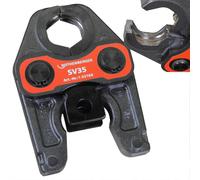 Rothenberger Targa da Pressione Profilo Sv 35 MM per Romax Macchina da Pressa