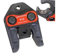 Rothenberger Targa da Pressione Profilo V 12 MM per Romax Macchina da Pressa