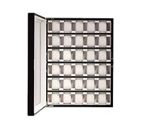 Rothenschild Vetrina per orologi RS-1100-30BL per 30 orologi, colore: nero